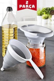 Resim Open Home Concept 2'li Set Huni Akordiyon Katlanır Set - Katlanır Çeyiz Seti 2 Parça 