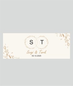 Resim CreateFol Söz Nişan Düğün Kına Gecesi Pist Yer Kaplama Afişi Dans Pisti Vinil Branda Kaplama m22 