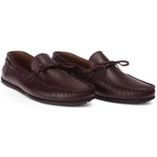 Resim Deery Hakiki Floter Deri Bordo Loafer Erkek Ayakkabı - 01647mbrdc03 Bordo 