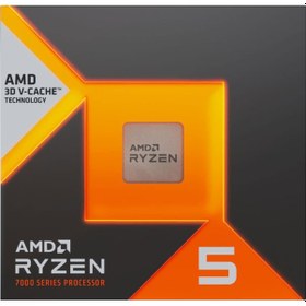 Resim Amd Ryzen 5 7500x3d 6 Core, 4,00-4.50ghz, 104mb Cache, 65w, Am5 Soket, Box, Dahili Grafik Var, Fan Yok 