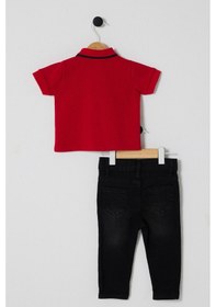 Resim U.S. Polo Assn. U.s. Polo Assn Erkek Bebek Kırmızı Takım 5274-48229 Kırmızı 