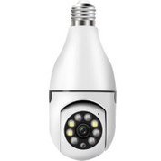 Resim Ucz Ampul Kamera Dünyanın Her Yerinden 360° Döndürülen 2 Mp 1080P (Hareketli) 