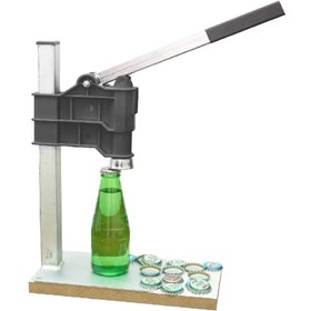 Resim başarı ortopedi Gazoz Kapağı Makinesi Konserve Şişe Aleti Kapak Kapatma Makinesi 200 Kapak Siyah 