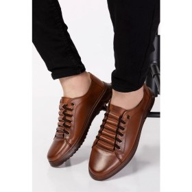 Resim Depderi Hakiki Deri Erkek Casual Iç Dış Deri Erkek Ayakkabı 