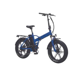 Resim Corelli Voniq Eco Magnesium - 20'' Jant - Elektrikli Katlanır ( Fat Bike ) Bisiklet - Lacivert 
