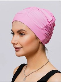 Resim Topichome Havuz İçin Kumaş Yüzme Bonesi 165977902 Pembe 