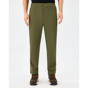 Resim Skechers M Coated Slim Pant Erkek Haki Pantolon S2520148-0096 