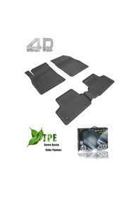 Resim Sahler Renault Megane 4 Hb 2016-2022 Siyah Renk 4.5D Araca Özel P 