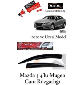 Resim Mazda 3 2010 Ve Üzeri Model 4'Lü Mugen Cam Rüzgarlığı 