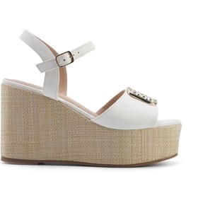 Resim Nine West MONNI 5FX Beyaz Kadın Dolgu Topuk Sandalet 