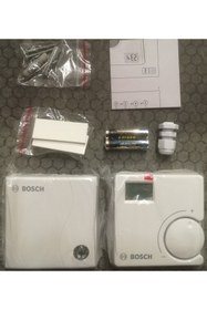 Resim Bosch Kablosuz Oda Termostadı Tr20 Rf 