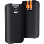 Resim YK738 22.5W Type-C ve Lightning Kablolu Led Göstergeli UsbA&Type-C Çıkışlı Süper Şarj 10000 mAh Powerbank ScHitec
