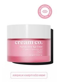 Resim Cream Co. Peptit C Vitamini Kafein Nemlendirici Aydınlatıcı Göz Çevresi Kremi 15 ML 