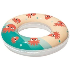 Resim Bestway Macera Adası Ahtapotlu 61 Cm Simit Çok Renkli 