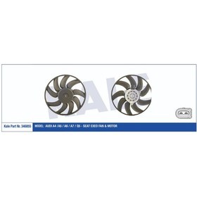 Resim Fan Motoru Sag A4 2008- A5 2008- A6 2011- Q5 2009- Exeo 2010- 504647205 