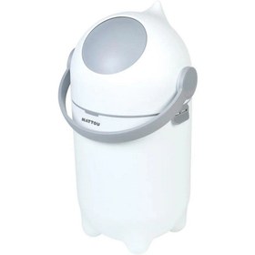 Resim Nattou Dropy Bebek Bezi Çöp Kovası Beyaz - Beyaz / STD 