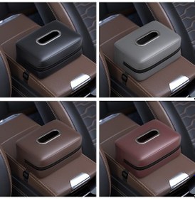 Resim Dancemonkey Araba Koltuğu Kol Dayama Mendil Kahverengi 