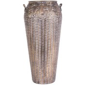 Resim Euroflora HDYEN02560 Metal Saksı Kulplu 29x29x62cm 