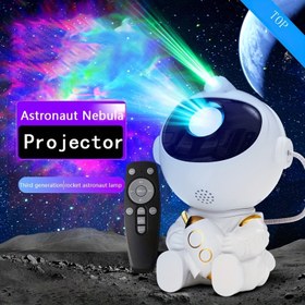Resim Geliştirilmiş Mini Roket Astronot Yıldızlı Gökyüzü Projektör Lamba - USB ile Çalışan LED Gece Lambası Uzaktan Kumandalı, Ayarlanabilir Projeksiyon Açısı, Modern Uzay Temalı Tasarım, Yatak Odası Dekorasyonu için Plastik Abajur, Doğum Günleri ve Tatiller için Mükemmel Hediye, Uzay Odası Dekoru, Göksel Aydınlatma, Art Deco Tarzı, Dayanıklı Plastik Gövde, Astronot Lamba, Oda/Kız Odası Lambası, Yatak Odası için Işık, Gece Lambası, Yatak Odası için Lamba, Oda Dekoru, Gece Lambası, Lamba 