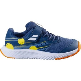 Resim Babolat Babolat Pulsion Kid All Court Boy Erkek Çocuk Tenis Ayakkabısı 10426 Çok Renkli 