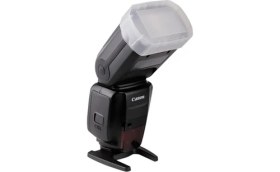 Resim Jue Ying Canon Speedlite 600Ex 600Ex-Rt Flash İçin Omni Bounce Diffuser 