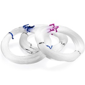 Resim 0.4-1 mm Şeffaf Kristal Kordon Boncuk Boncuk El Yapımı Tel DIY Takı Yapımı Malzemeleri İçin Gerilmez Balıkçılık Kordonu - Boncuk Kordonları ve İpleri 