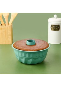 Resim Excellentt Houseware Borulu Yapışmayan Kek Kalıbı - Turkuaz - 25x10 Cm Renkli 