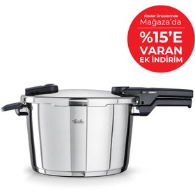 Resim Fissler Vitaquick Glossy Düdüklü Tencere 8 Litre 