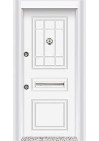 Resim MONO ÇELİK KAPI MN-1833 SAĞ Daire Giriş Kapısı, Çelik Kapı 