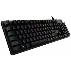 Resim Logitech G512 920-008947 Carbon Lightsync RGB Işıklı GX Blue Switch Gaming Q Klavye 