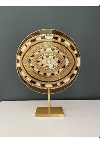 Resim Decorıum Ayaklı Göz Pano Krem 28 Cm 