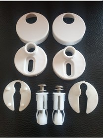 Resim Serel Klozet Kapak Menteşesi Plastik Beyaz 