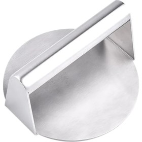 Resim Empoorlium Burger Presi, Yuvarlak Smash Burger Presi, Izgara Aksesuarları Seti, Hamburger Köfte Makinesi ve Sıkma Yağı (Yurt Dışından) 