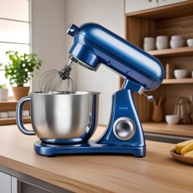 Resim Karaca Powercast Chef Döküm Stand Mikser Blue & Purple Mutfak Şefi 1800W 6,2 Lt 