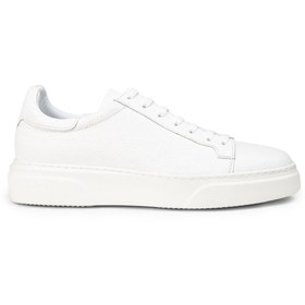 Resim Deery Erkek Hakiki Deri Beyaz Sneaker Ayakkabı 