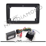 Resim Audı A3 2006-2012 Android Teyp Çerçeve 9 Inch - Soket - Canbus 