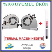Resim MSI Uyumlu Ms-1771 Fan Cpu İşlemci Fanı Sağ Sol 