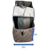 Resim ERPİLSAN ELEKTRONİK HEYBE BÜYÜK 2 GÖZLÜ HALI HEYBE MOTOSİKLET SCOOTER - CG-CUB UYUMLU 50CMx38CMx95CM 