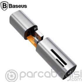 Resim Baseus Mini-Cabin 2in1 Usb Type-C Usb 3.0 Hafıza Kart Okuyucu 