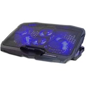 Resim HADRON Hr2008 Notebook Soğutucu Ledli 4 Fanlı Yükseklik Kademeli 