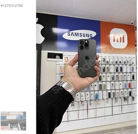 Resim Apple iPhone 15 Pro İkinci El YD | 128 GB | Siyah 