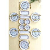 Resim Blue Eyes 6 Kişilik 14 Parça Kahvaltı Takımı 
