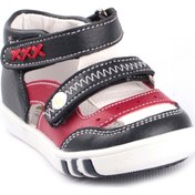 Resim closedbrands Şirin Bebe Önü Kapalı Ortopedik Erkek Çocuk Sandalet - Laci-kırmızı - 19 - St01337-8971 
