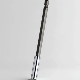 Resim 150 mm 1/4 Manyetik Uçlu Uzatma Aparatı Ucu Matkap Uzun Bits Bit Tutucu Vidalama El Aleti Çubuğu 