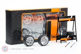 Resim 1:18 IXO Hyundai N Type Standlı Jant Lastik Seti 