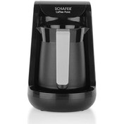 Resim Schafer 2SE100-25002-SIY02 Coffee Point 500 W Siyah Türk Kahve Makinesi 