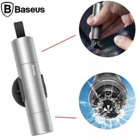 Resim Baseus Sharp Tool Safety Hammer(araç Pencere Camı Ve Emniyet Kemeri Kesici Uyumlu 