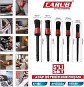 Resim Carub Araç İçi Temizleme Fırçası Detay Temizlik 5li Set Br0922566 1 Adet 