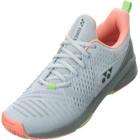 Resim Yonex Sonicage 3 All Court Gri Kadın Tenis Ayakkabısı 