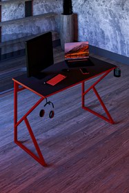 Resim İYON LİFE ORYON Oyuncu Masası Çalışma Masası Ofis Masası Yemek Masası Okul Masası Genç Odası 60x120 Cm 